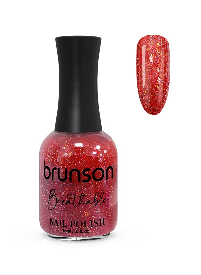 Breathable Nail Polish Halal nail polish Wudu friendly Quick-Dry Vegan long lasting but easy peel off   18ml BH264