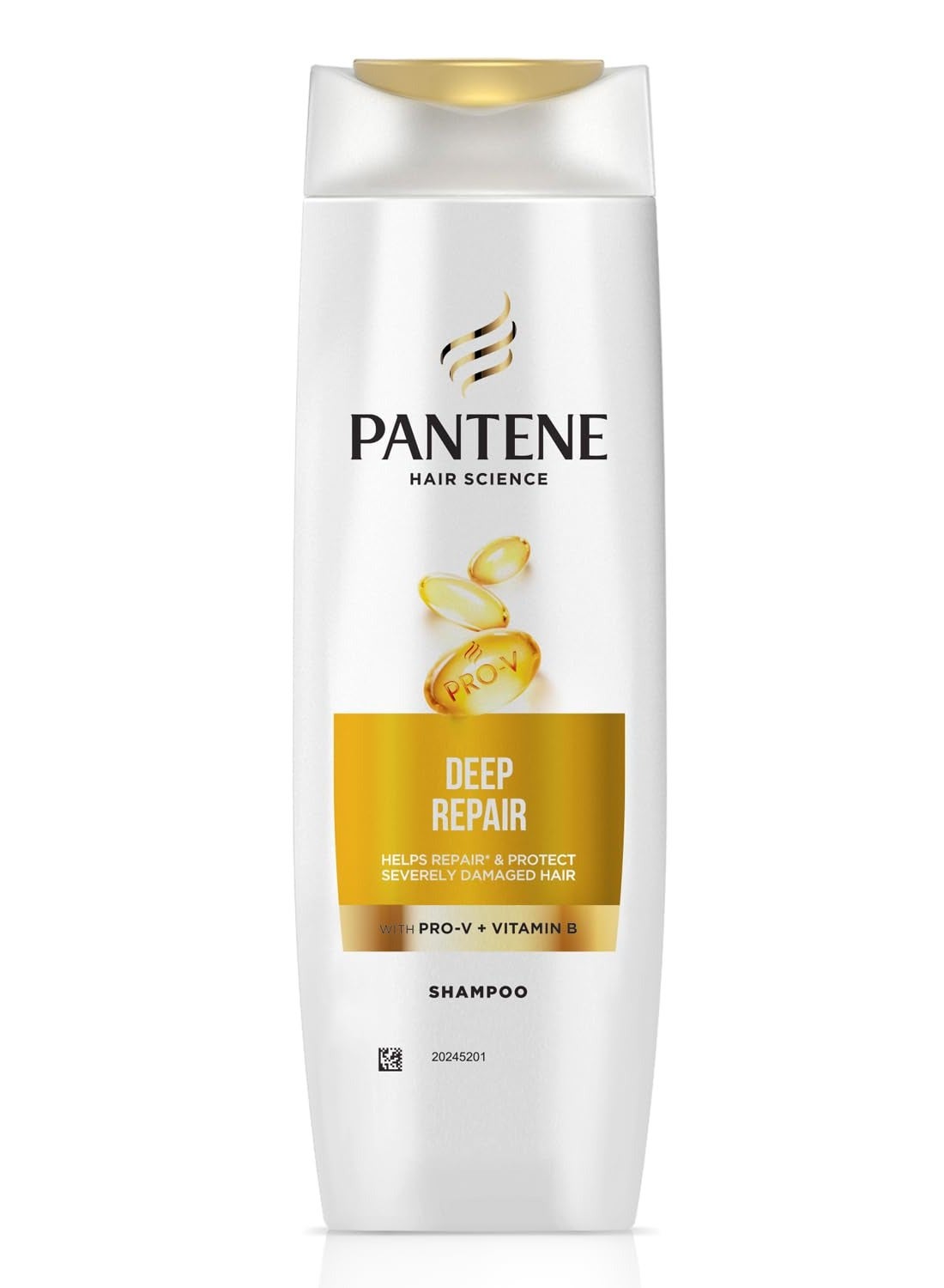 Advanced Hairfall Solution, Total Damage Care Shampoo, Pack of 1, 340ML, Gold
