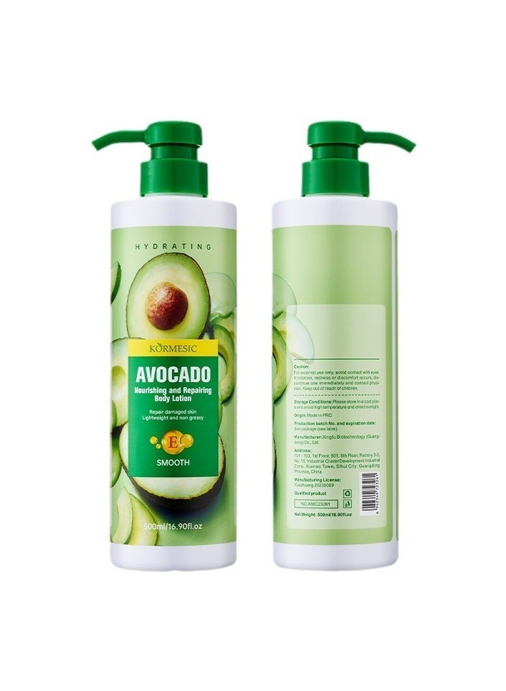 Avocado Nourishing Body Lotion 500ml - Rich & Hydrating