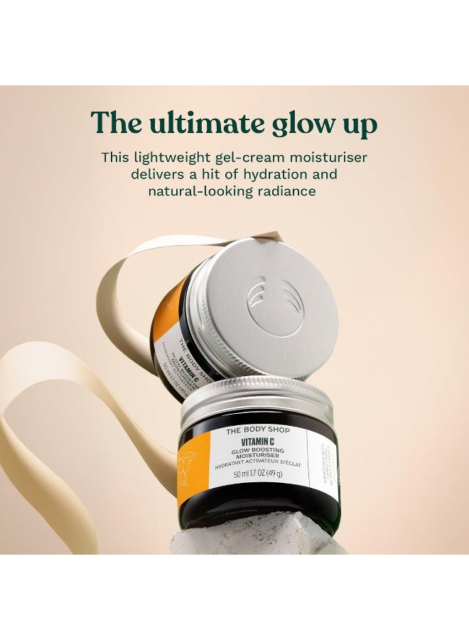 Vitamin C Glow Boosting Intense Moisturiser – Brightening & Hydrating Face Cream with Olive-Derived Squalane, Bakuchiol & Stable Vitamin C | Evens Skin Tone, Enhances Radiance, Provides 48hr Moisture, 50ml - image 4