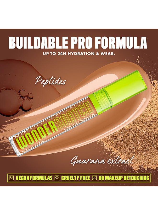 NYX Professional Makeup Wonder Snatch Concealer, Liquid Concealer,Golden - image 4