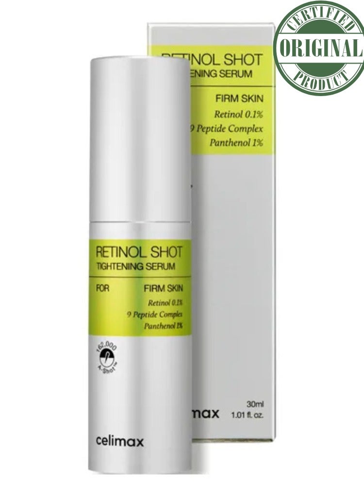 Celimax The Vita A Retinol Shot Tightening Serum - Fine Lines, Early Aging & Rough Texture Solution
