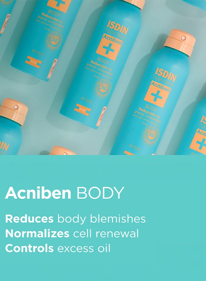 Acniben Body Spray [150Ml] – 360-Degree Fast-Drying Spray With Salicylic Acid To Clear Acne On The Back, Shoulders, And Chest - image 2