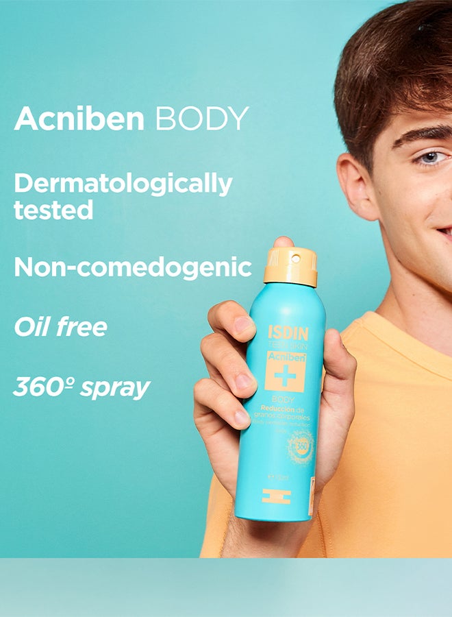 Acniben Body Spray [150Ml] – 360-Degree Fast-Drying Spray With Salicylic Acid To Clear Acne On The Back, Shoulders, And Chest - image 3
