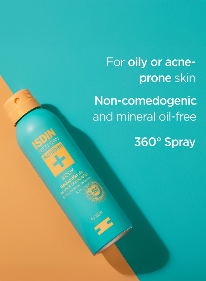 Acniben Body Spray [150Ml] – 360-Degree Fast-Drying Spray With Salicylic Acid To Clear Acne On The Back, Shoulders, And Chest - image 4