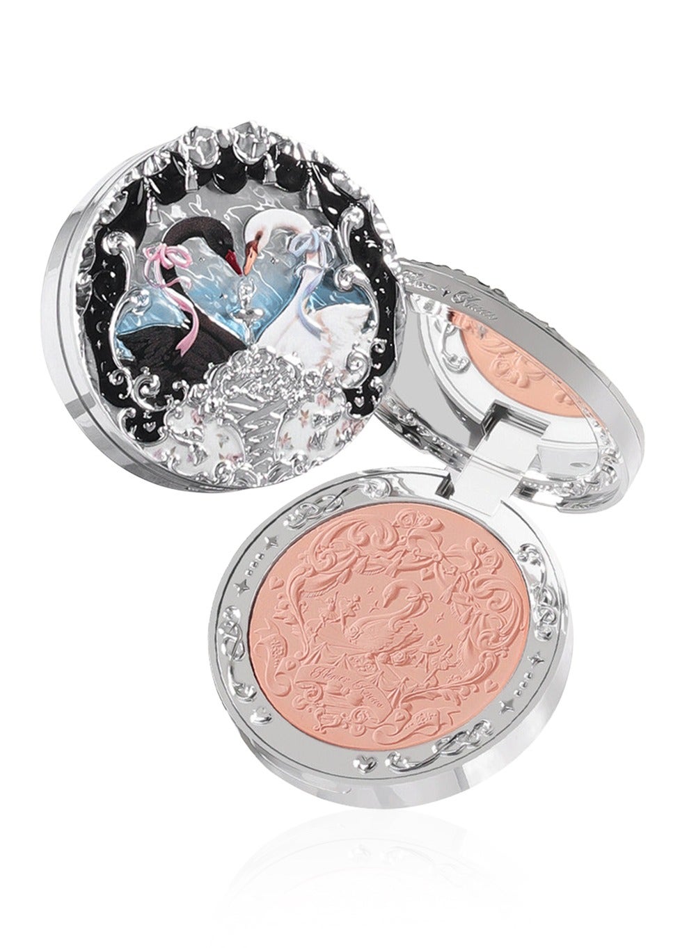 Swan Ballet Embossed Blush Flocked Mist Embossed Cheek Inflated Color Matte Classic Makeup - 5g (04 Pleuche)