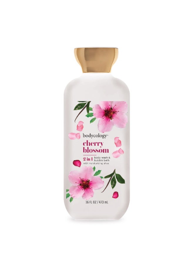 Cherry Blossom Body Wash 473Ml Hydrating, Gentle Cleanser With Floral Fragrance