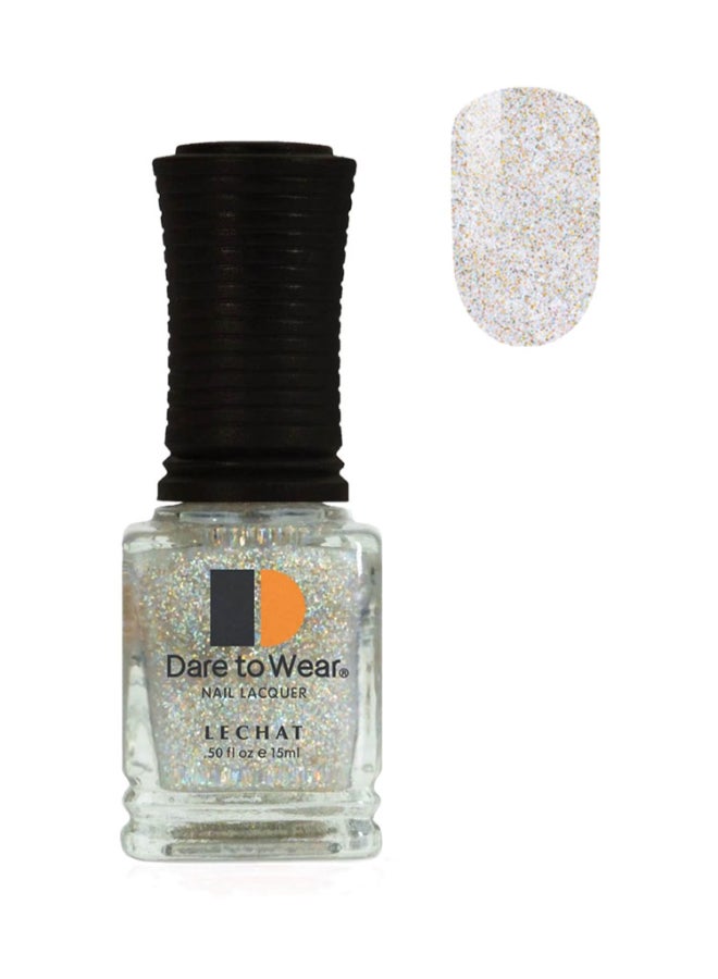 Long Lasting Nail Polish Color Glitter Polish With Flecks Of Silver Holo By Lechat Nail Lacquer Private Party Dw241