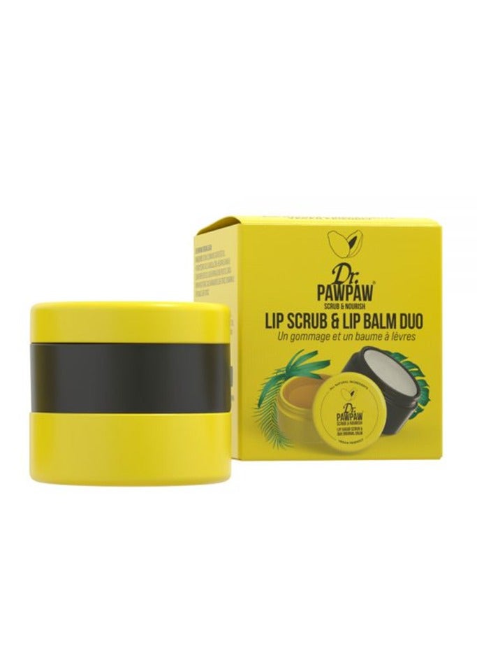 Scrub And Nourish Lip Sugar Scrub And Original Balm