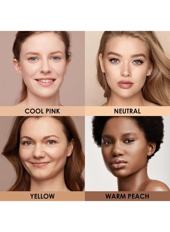 PerfectBase Lasting Poreless Liquid Foundation, Medium to Full Coverage with Matte Finish, Covers Blemishes & Under-Eye Circles for All Skin Types, YL31 CINNAMON