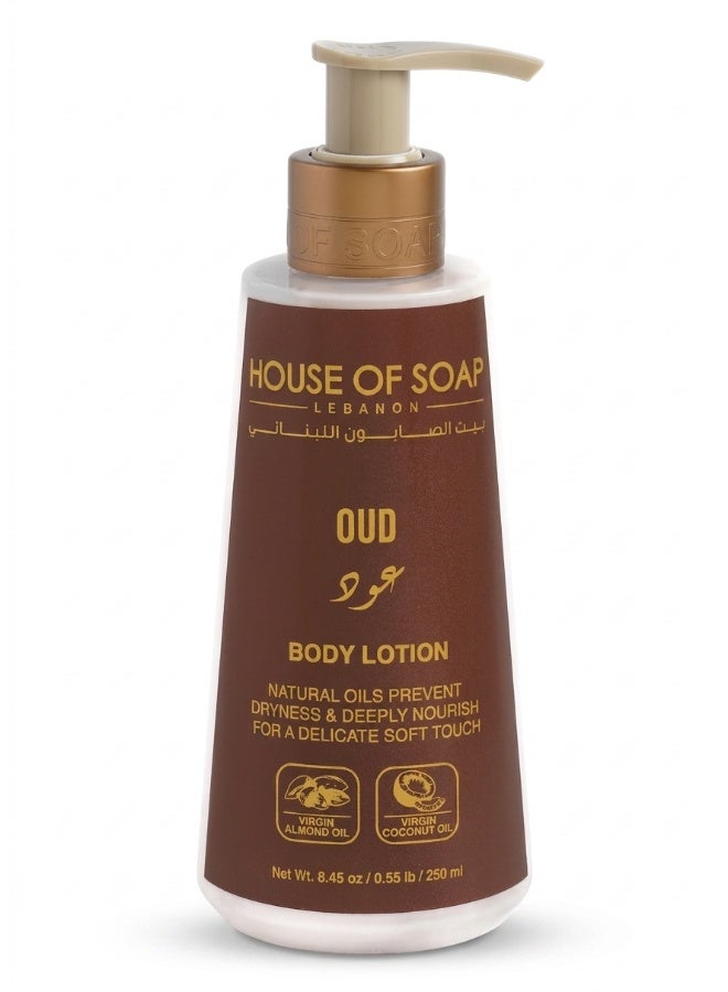 Oud Lightweight Body Lotion Hydrating & Fast Absorbing Moisturizer for Smooth Skin – 250ml