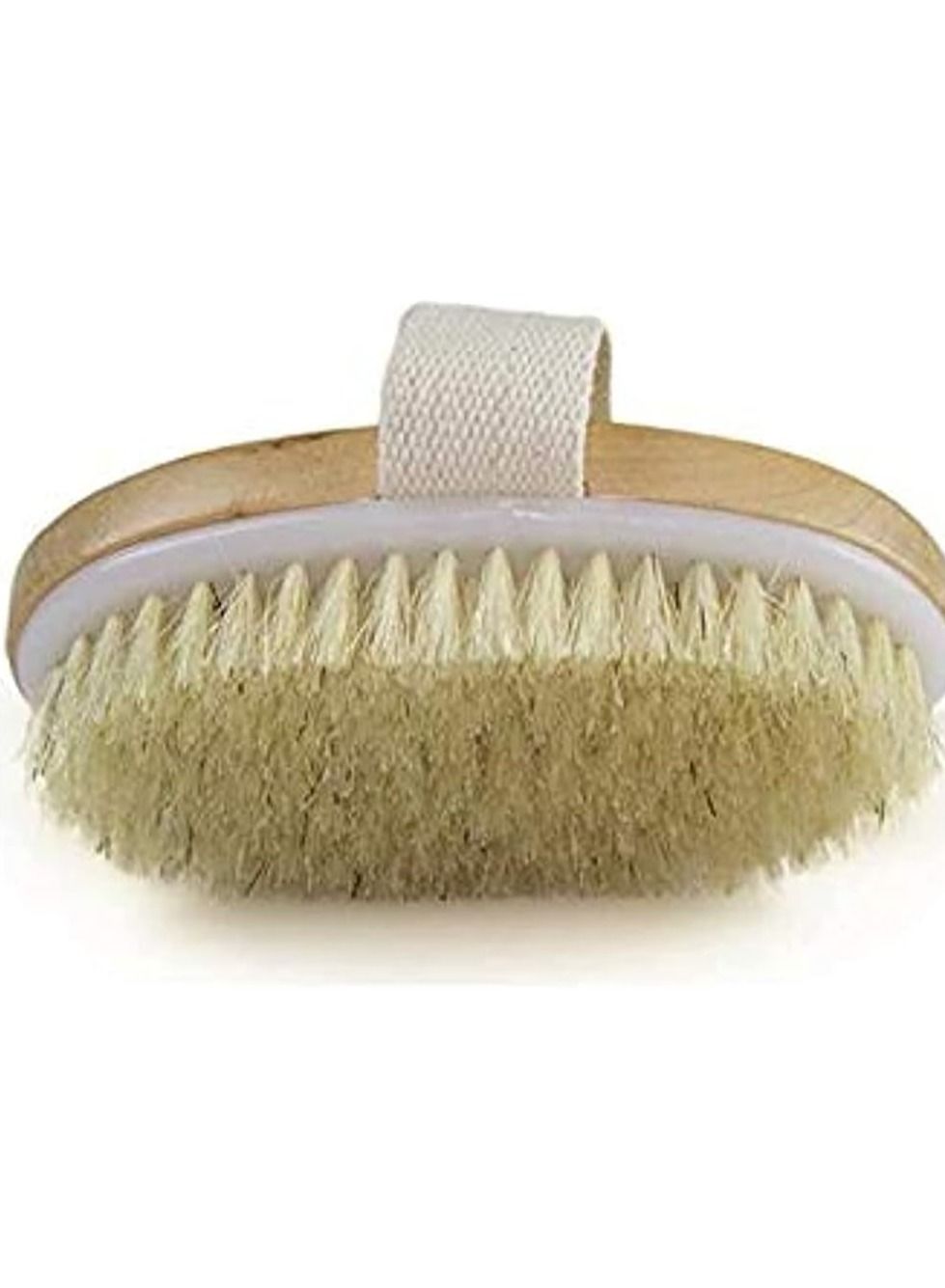 ORiTi Bath Shower Dry Skin Body Brush Wood Brush Natural Bristle