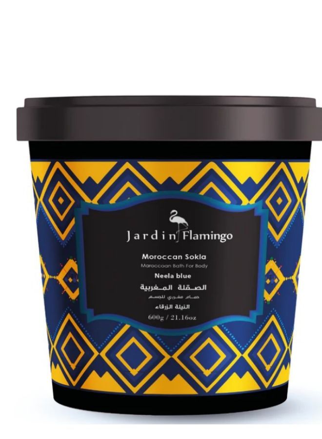 Moroccan Sokla Neela Blue 600G