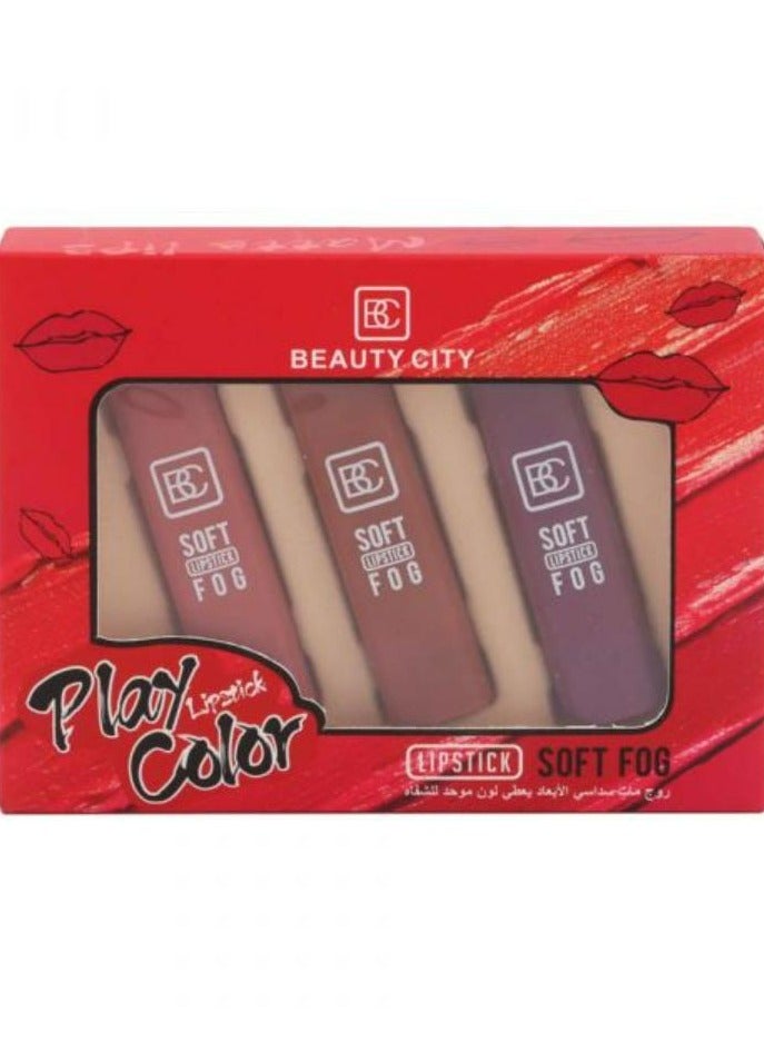 Play Lipstick Color Soft Fog 1.6g*3, A9221