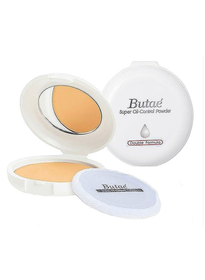 Super Oil Control Face Compact Foundation Powder loose Translucent Perfect Skin Smooth Radiance Oil-free Pressed Soft Beige Lightweight long-lasting Spf25 Sun Protect & Makeup Matte 0.50 Oz (14g)