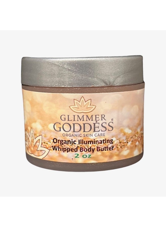 Organic Shimmer Body Butter Travel Size 2 Oz (Bronze Subtle)
