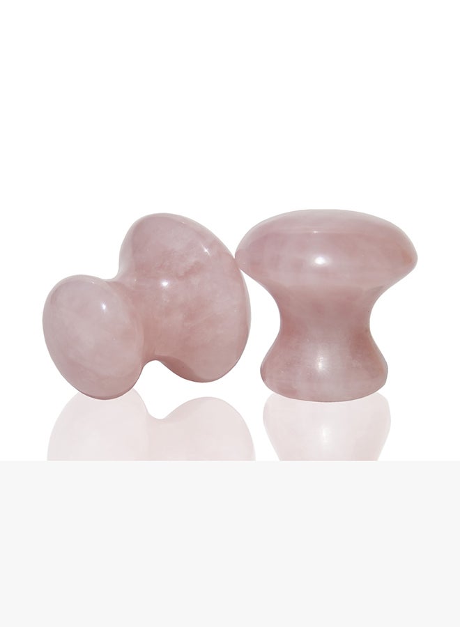 Magic Mushrooms - Rose Quartz