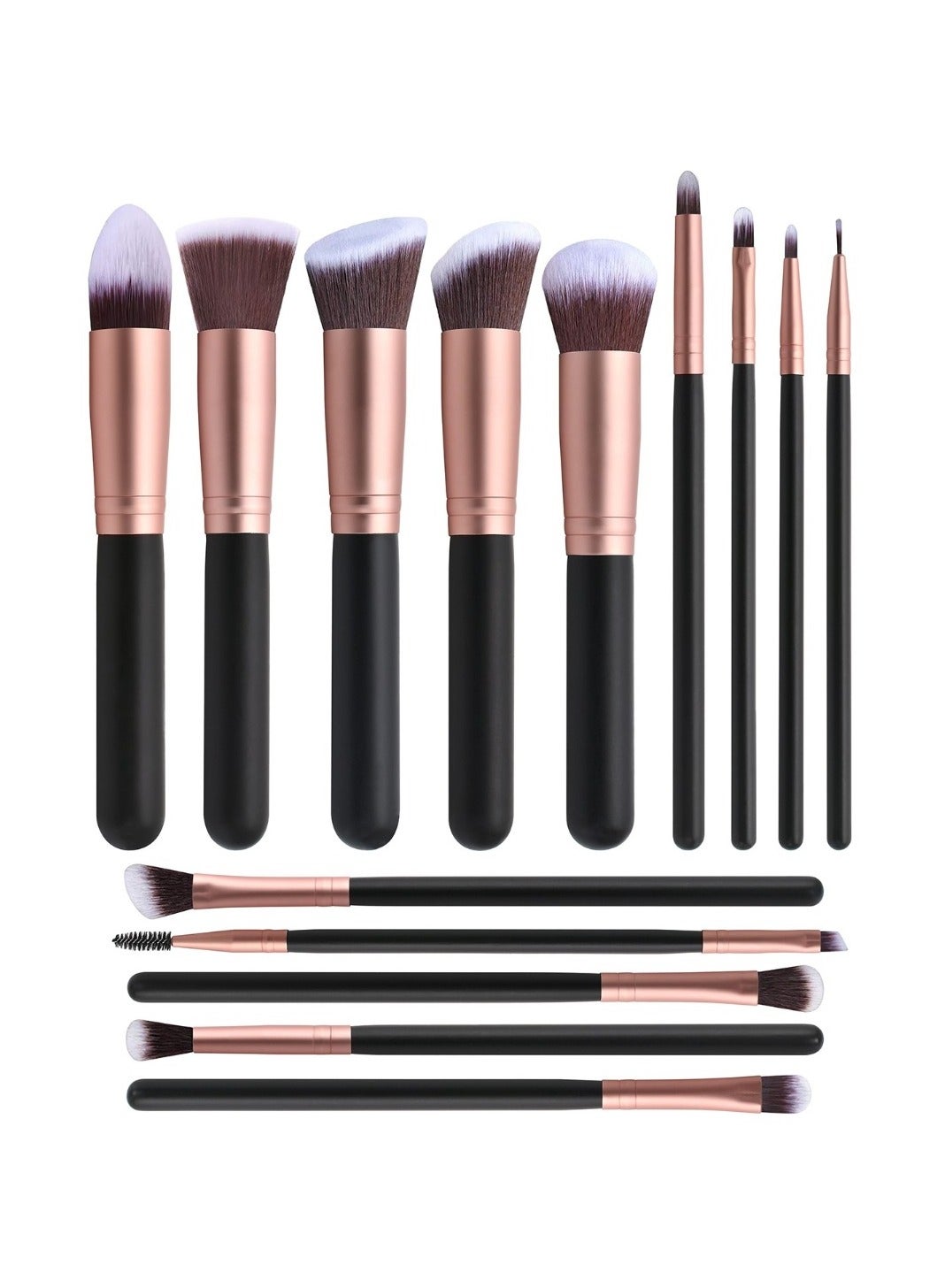 Professional Makeup Brushes 14 PCs Makeup Brush Set Premium Synthetic Foundation Brush Blending Face Powder Blush Concealers Eyeshadow Brush Make up Brushes Set