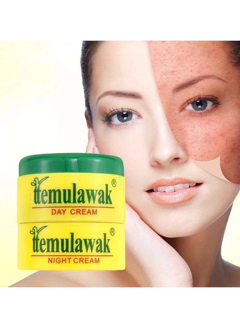 Temulawak Day and Night Cream Whitening Cream/ Whitening Cream 15 grams