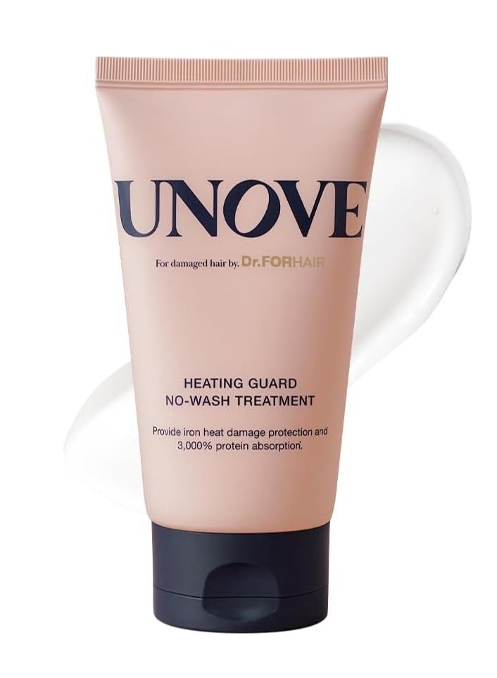 UNOVE Heating Guard No-wash Leave In Hair Treatment 147ml/4.97fl.oz | Leave-in Conditioner For Dry Damaged Hair | Heat Protectant & Frizz Control