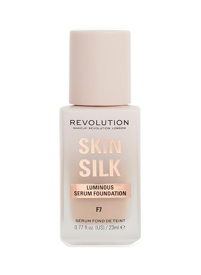 Makeup Revolution Skin Silk Serum Foundation F7