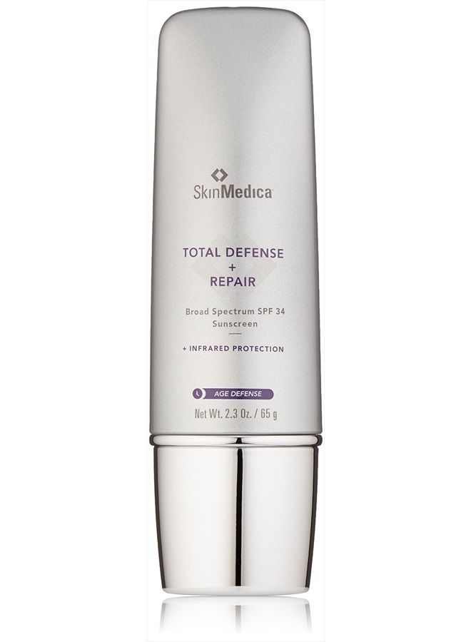 Total Defense + Repair SPF 34 Sunscreen, 2.3 oz