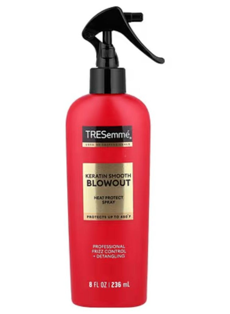 Keratin Smooth Heat Protect Hair Spray 236ml