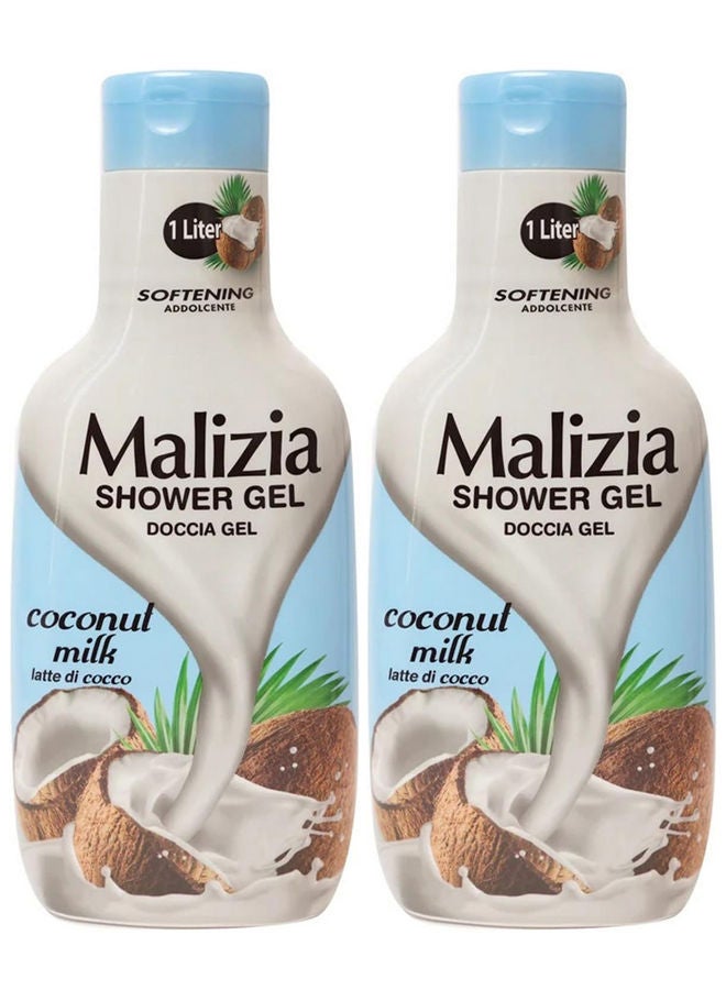 Shower Gel Coconut Milk 2x1000ml