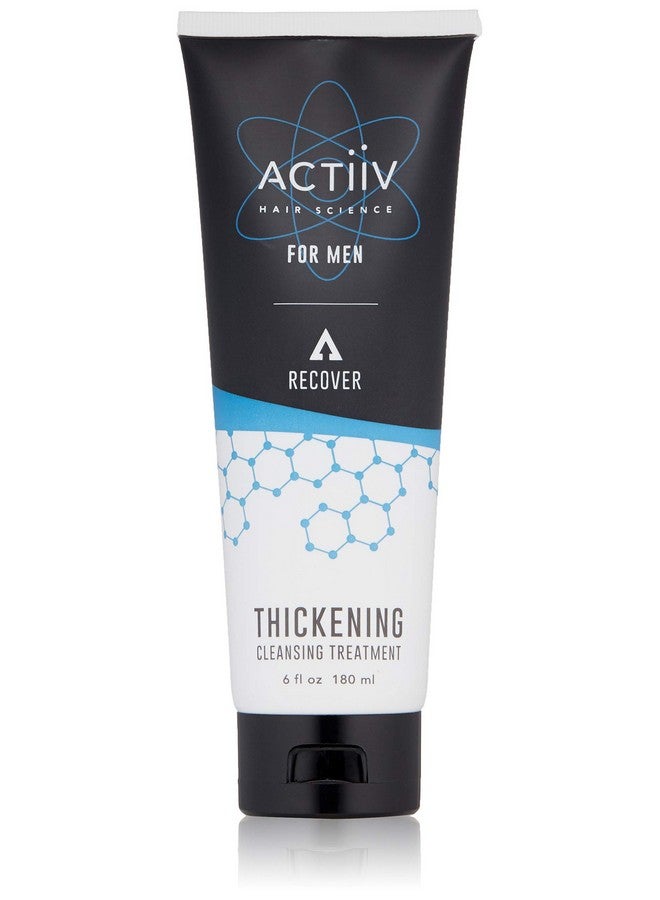 ACTIIV Recover Thickening Shampoo Treatment For Men | Supports the Appearance of Fuller, Healthier-Looking Hair, Supports Scalp Health, Plant-Based, Color-Safe, Vegan,All Hair Types, 215 mL / 7 oz