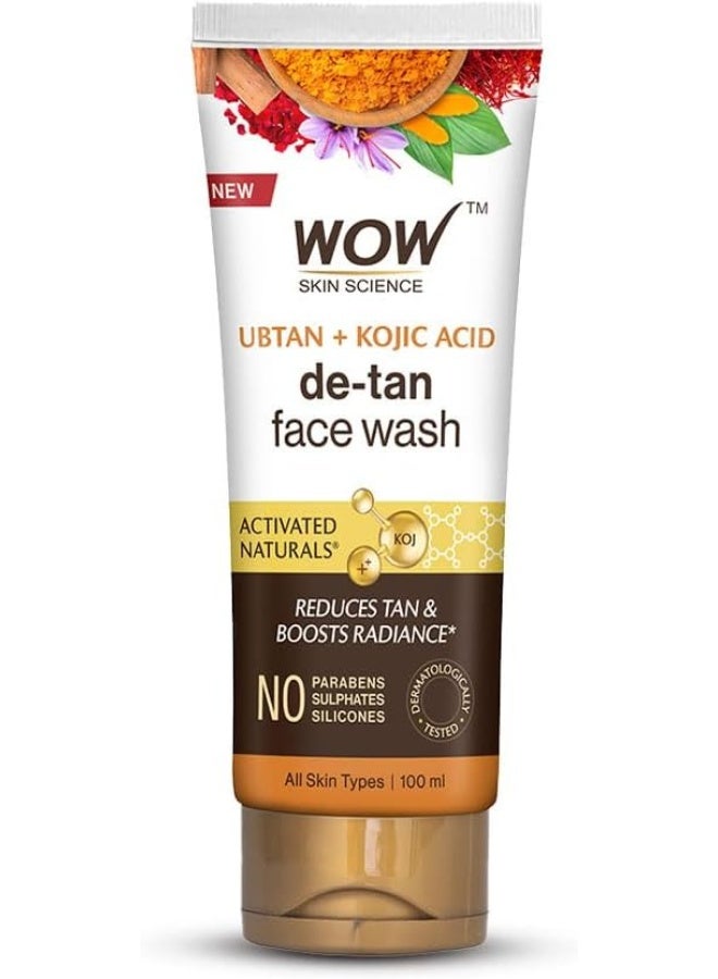 Ubtan + Kojic Acid De-Tan Face Wash
