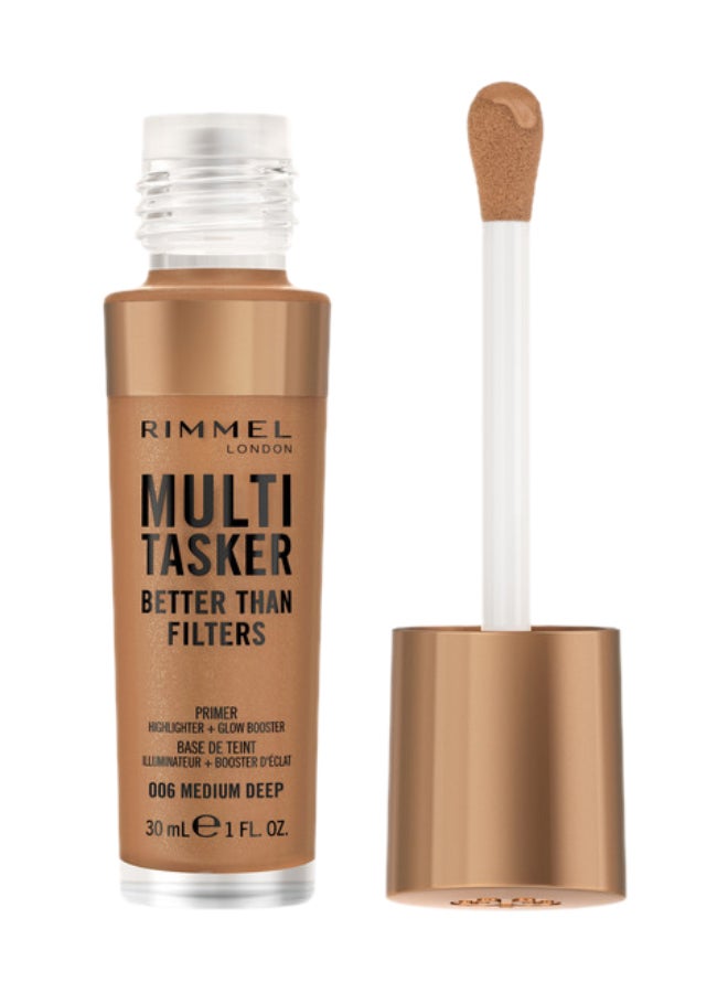 Multi-Tasker Better Than Filters Face Primer Glow Booster and Highlighter - 006 - Medium Deep 30ml