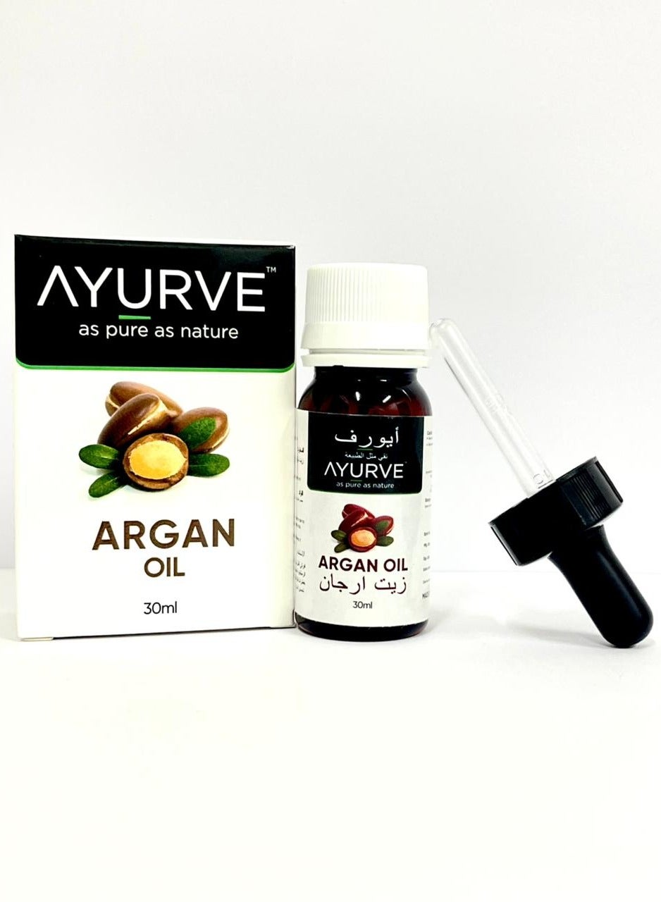 Pure Argan Oil 30ml – Organic Moroccan Oil for Hair, Skin & Nails