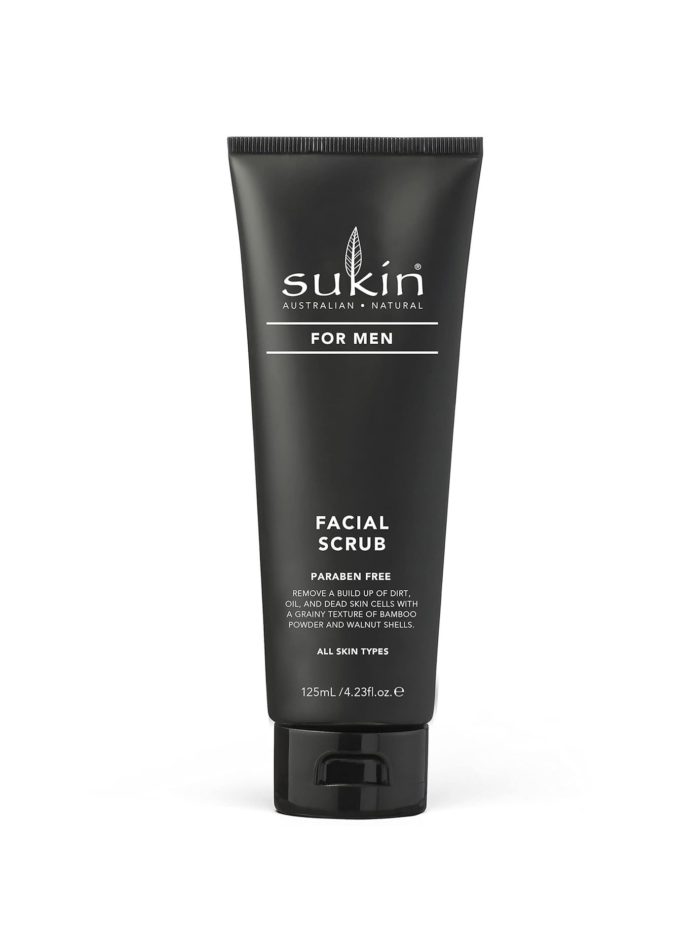 Facial Scrub For Men | Exfoliating Face Scrub | Natural Australian Skincare | Sulfate-Free | 125ml