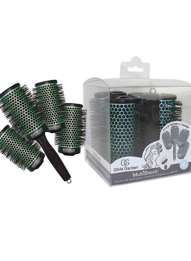 MultiBrush Detachable Thermal Styling Hair Brush (5-Piece Kit 2 1/8" 56mm)
