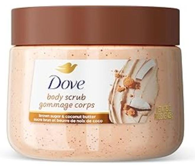 Brown Sugar and Coconut Butter Body Scrub Exfoliates and Deeply Nourishes for Smooth, Radiant Skin 425 g