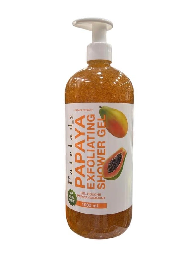 Papaya Exfoliating Shower Gel1000ml