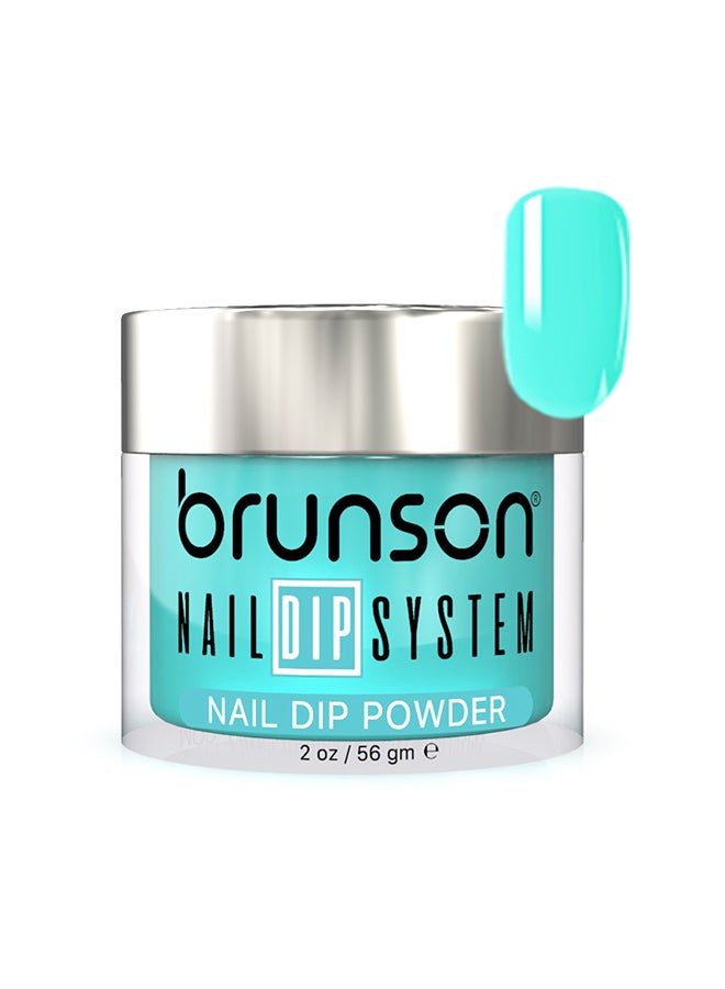 Nail Dip Powder Dip And Buff System Color 56gm, French Nail Art Starter Manicure Salon DIY At Home Odor Free And Long Lasting No Needed Nail Lamp Curing BDK166
