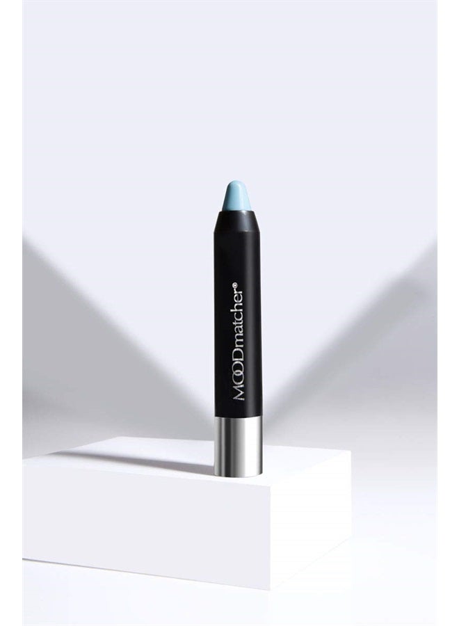 Fran Wilson MOODmatcher Twist Stick Original Color-Change Lipstick, LIGHT BLUE- Maskproof, 12 HOUR Long Wear, Waterproof, Ultra Hydrating and Moisturizing with Aloe & Vitamin E, 0.10 Oz (2.9g)
