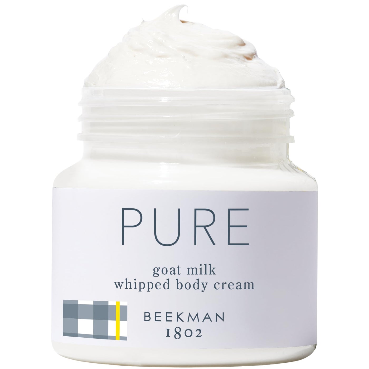 Beekman 1802 Whipped Body Cream â€“ Moisturizes & Softens Skin with Goat Milk, Mango Seed Butter & Vitamin E â€“ 8 oz â€“ Fragrance Free