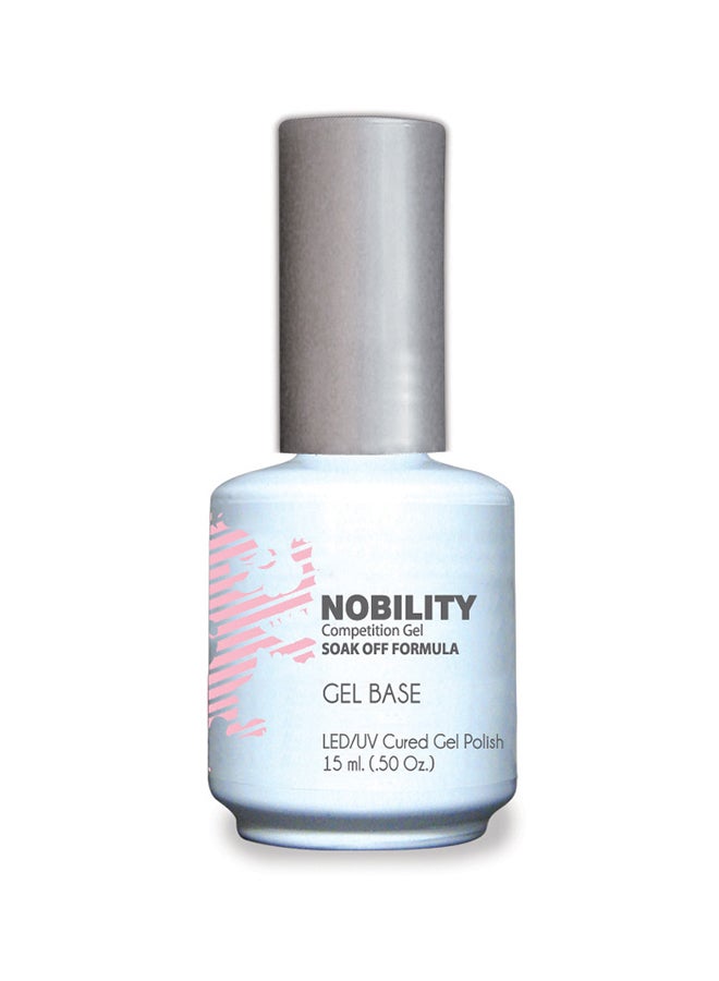 Gel Nail Polish 15 ml, Long Lasting, Chip Resistant, Requires Drying Under UV Led Lamp Gel Base Nbgpb1