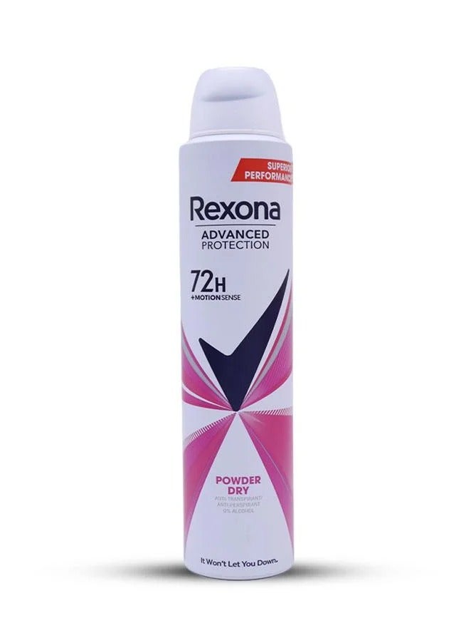 Rexona Advanced Protection Deodorant Spray Powder Dry - 200 ml