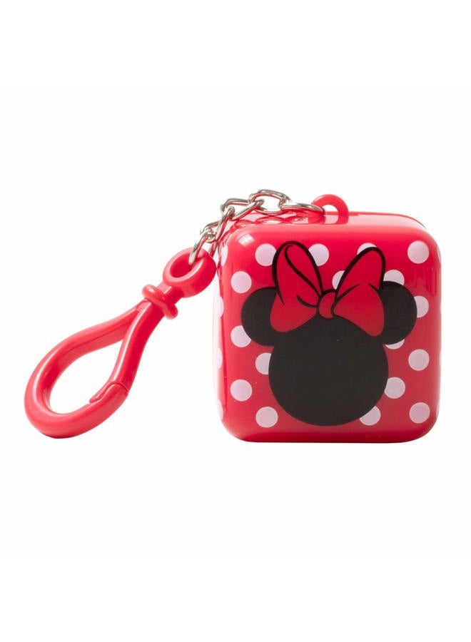 Disney Minnie Mouse Cube Flavored Lip Balm, Minnie Joyful Cotton Candy, Clear, For Kids