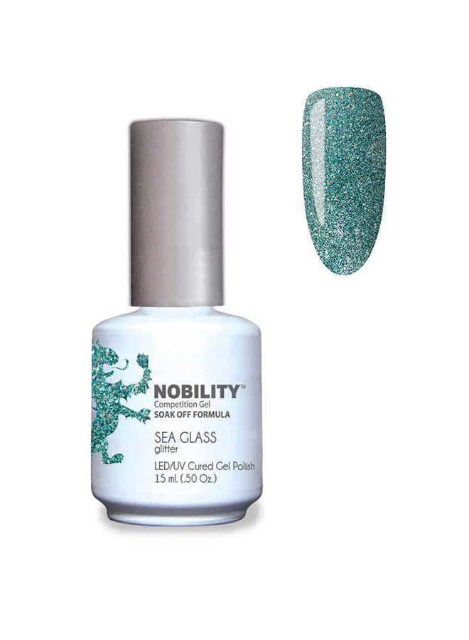Gel Nail Polish 15 ml, Long Lasting, Chip Resistant, Requires Drying Under UV Led Lamp Sea Glass Nbgp128