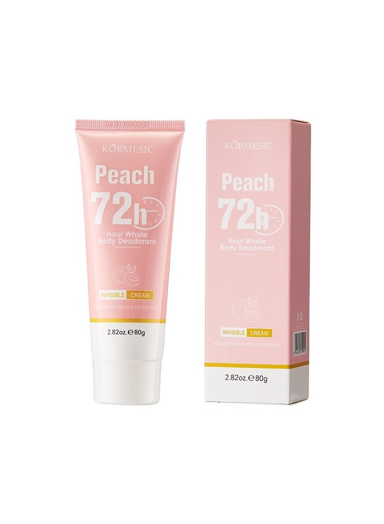 Peach 72-Hour Full Body Cream 80g