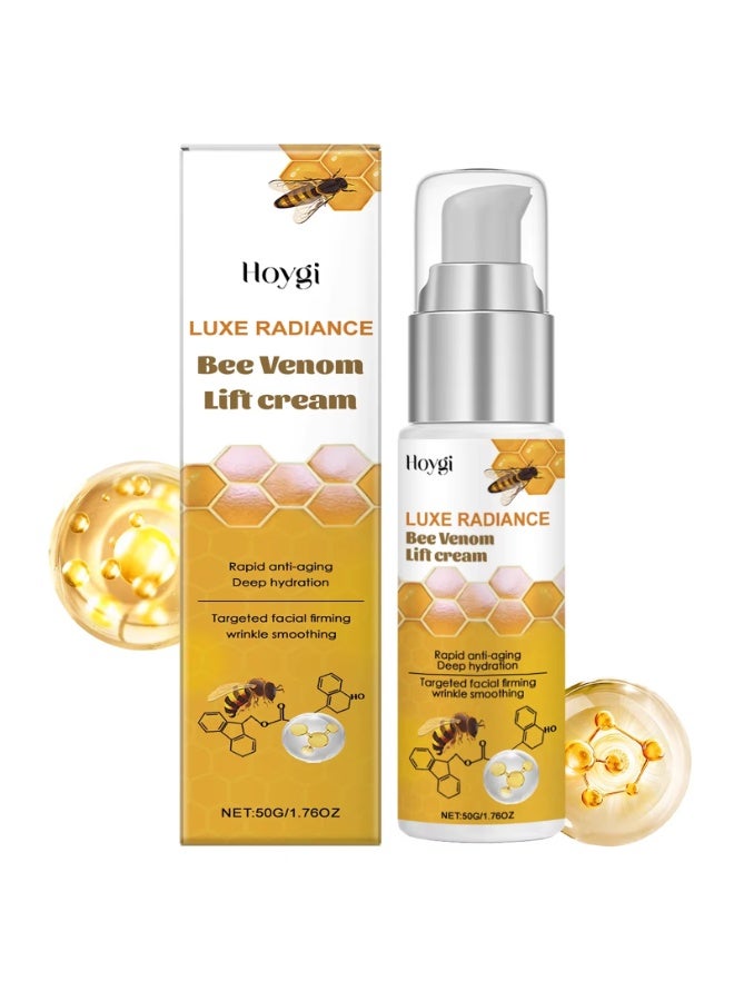 Bee Venom Cream for Face Removes Wrinkles Lifting Firming Improves Skin Sagging Tightening Nourishing Repair Facial Skin Care 50ml