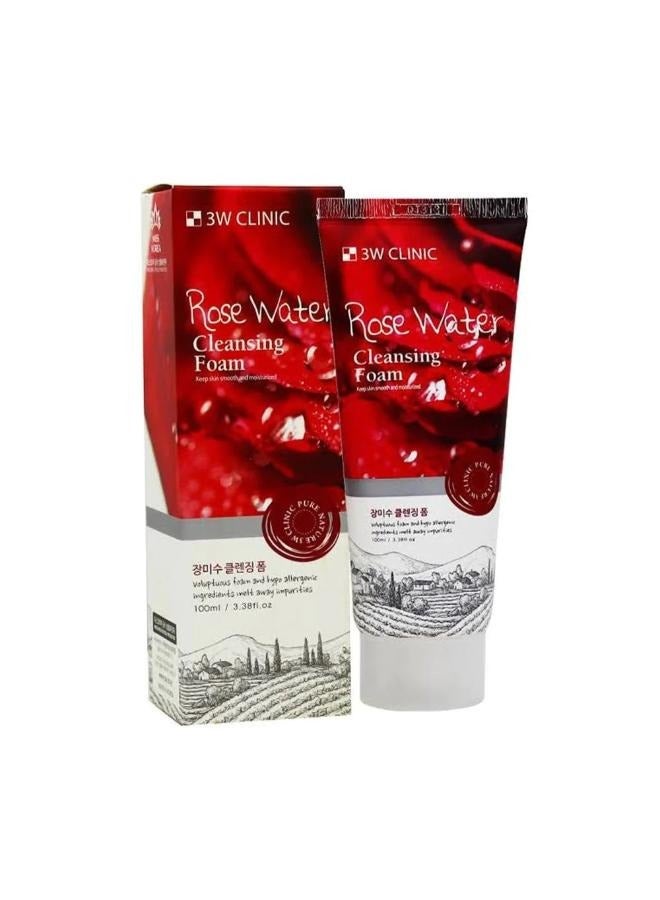 Cleansing Foam100ml - ROSEWATER