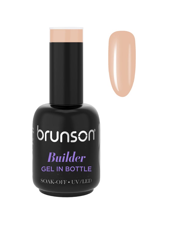 Builder Gel, 10 in-1 Builder Gel In A Bottle 18ml  Soak Off UV/LED Hard Gel for Nail extension Builder Base Gel Nail Polish for Long lasting Nails Manicure Strong Nails Tips for Nail Art  Bbg16