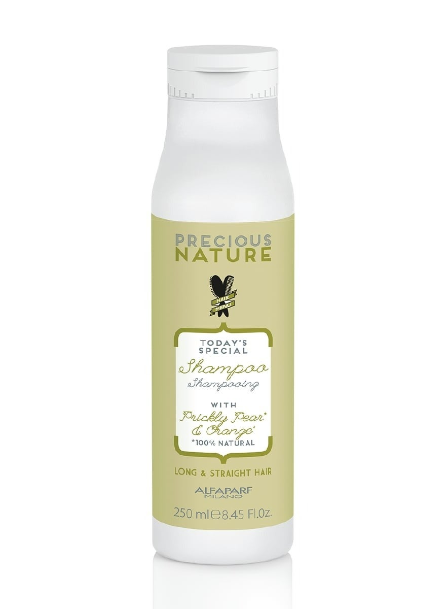 Precious Nature sulfate-free shampoo with prickly pear and orange for long and straight hair 250ml