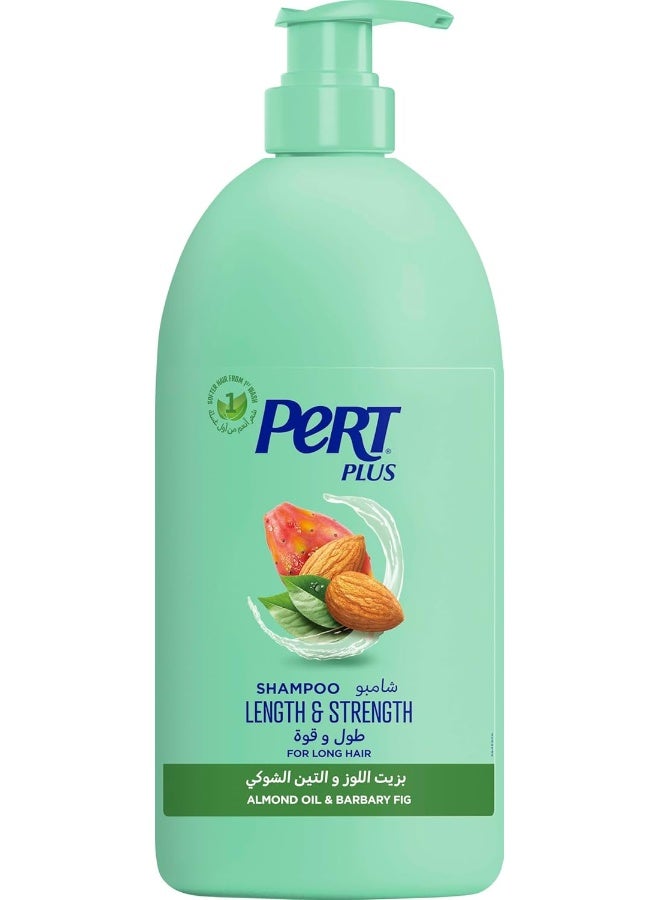 Pert Plus Length & Strength Shampoo 1L with Almond oil
