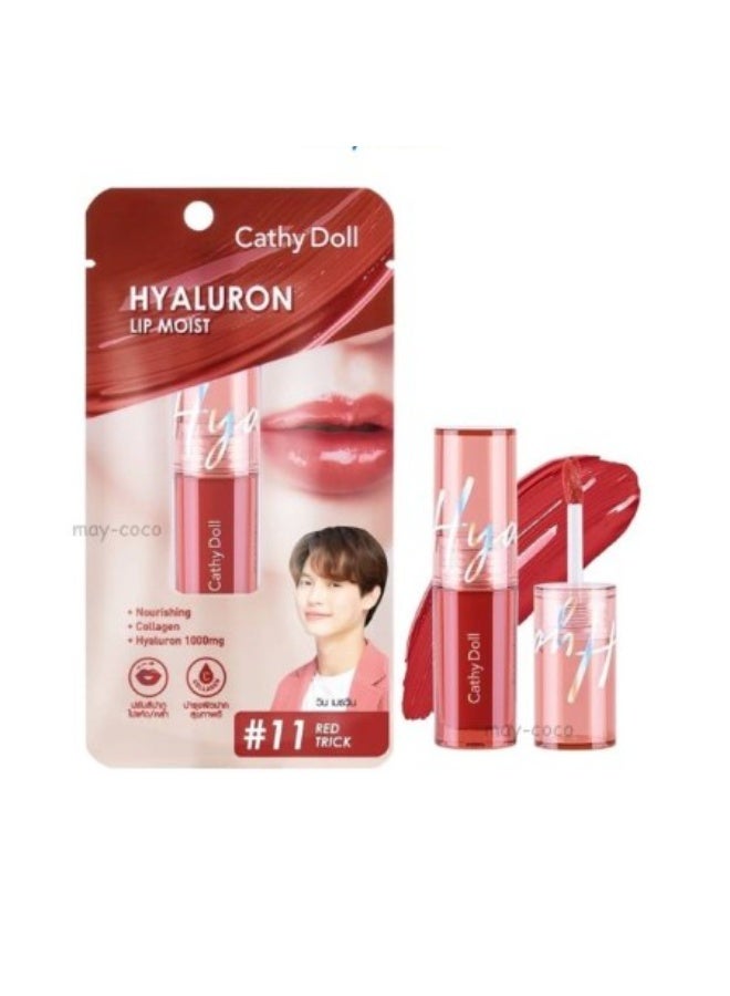 Cathy Doll Hyaluron Lip Moist #11 Red Trick
